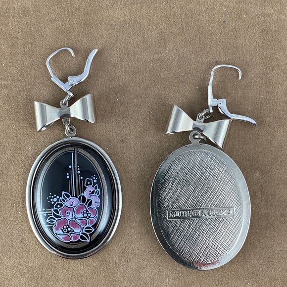 Stunning vintage Michaela Frey leverback earrings - Picture 5 of 6